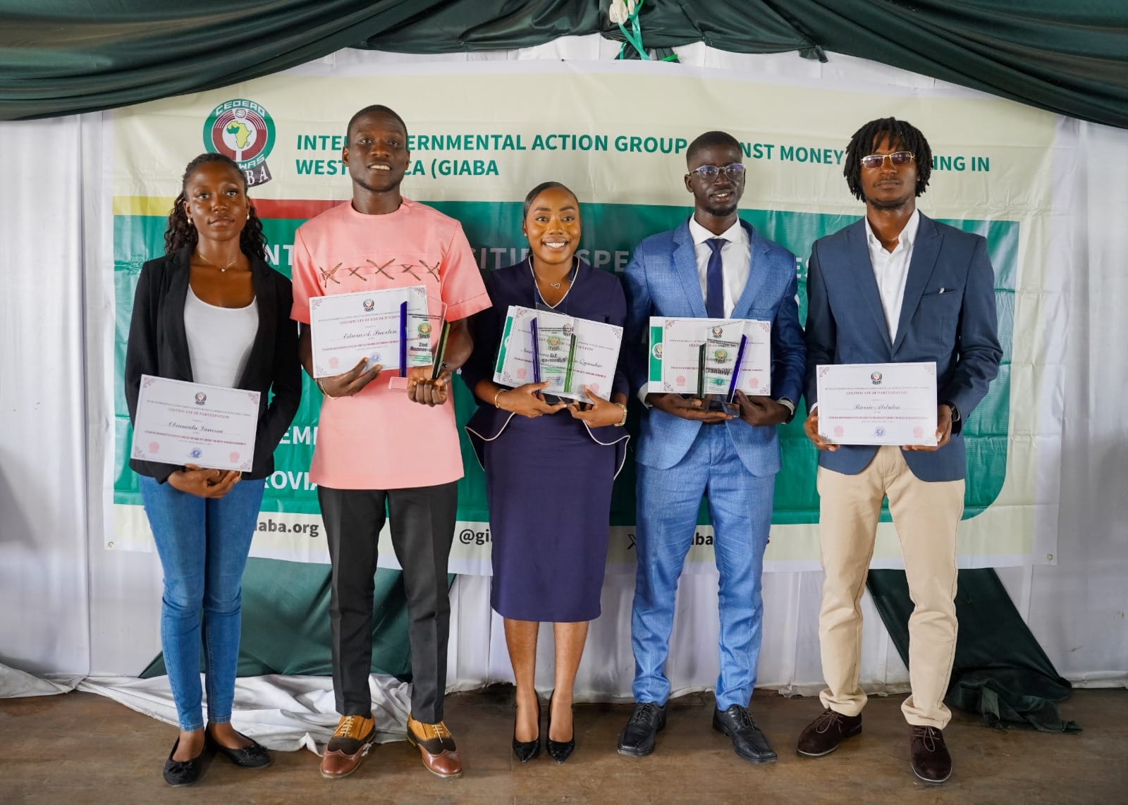 The Gambia’s Ebou Cham Wins 7th Inter-Universities Speech Contest – As GIABA Strengthens Collaboration with the Academia in Anglophone West Africa